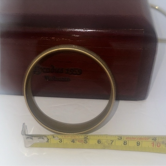 Bangle Gold over Brass - Picture 3 of 3